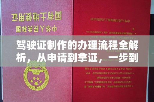 定西驾驶证制作的办理流程全解析，从申请到拿证，一步到位！